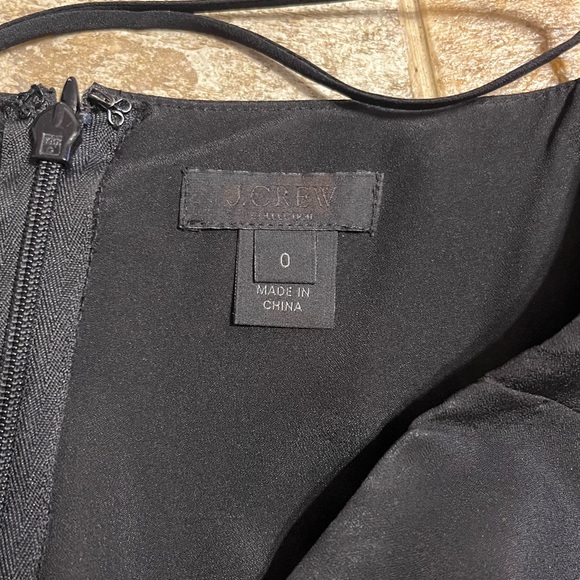 J. Crew Collection Black Leavers Lace Jumpsuit Women’s Size 0 - Picture 3 of 15